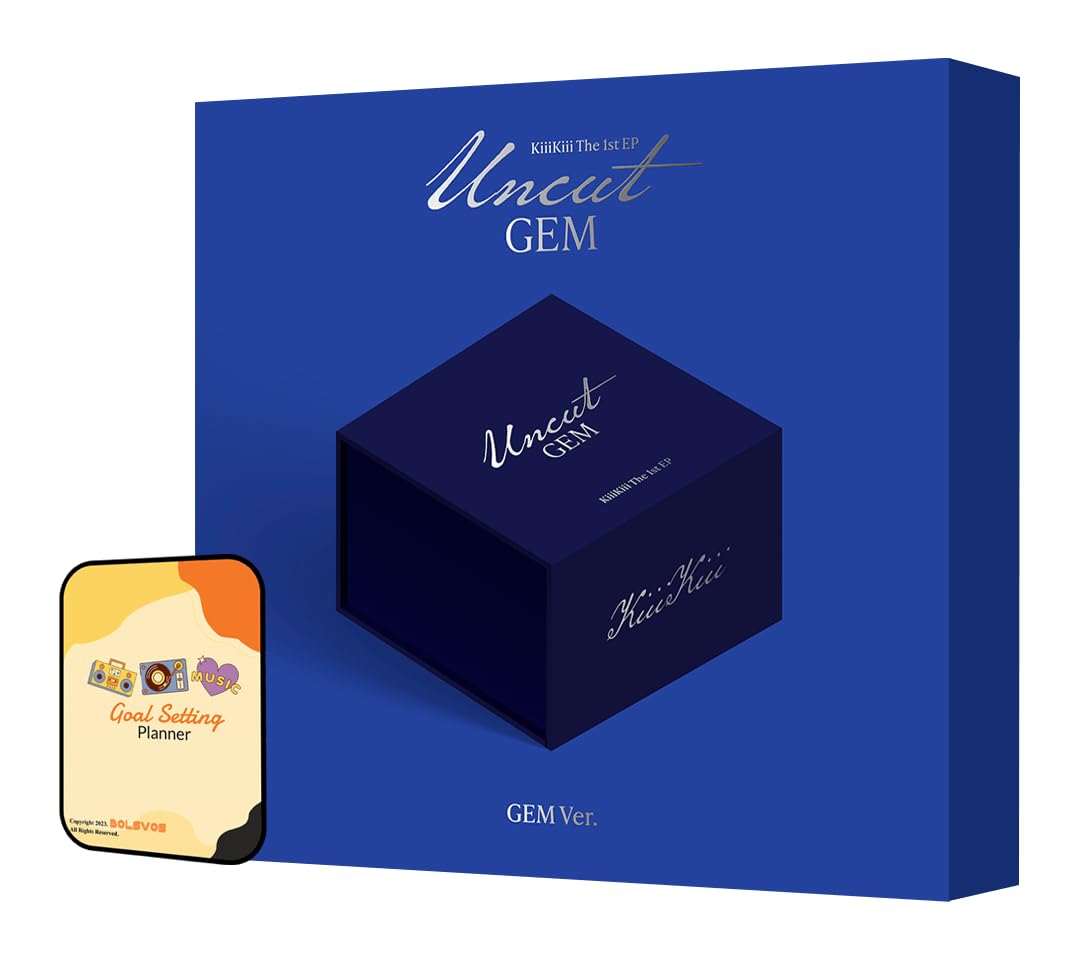 KiiiKiii The 1st EP: Uncut GEM (GEM Version) with Goal Setting Planner