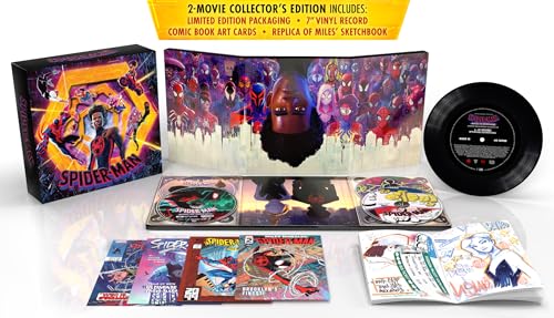 Spider-Man: 2-Movie Collector's Edition Box Set with Vinyl Record and Art Cards