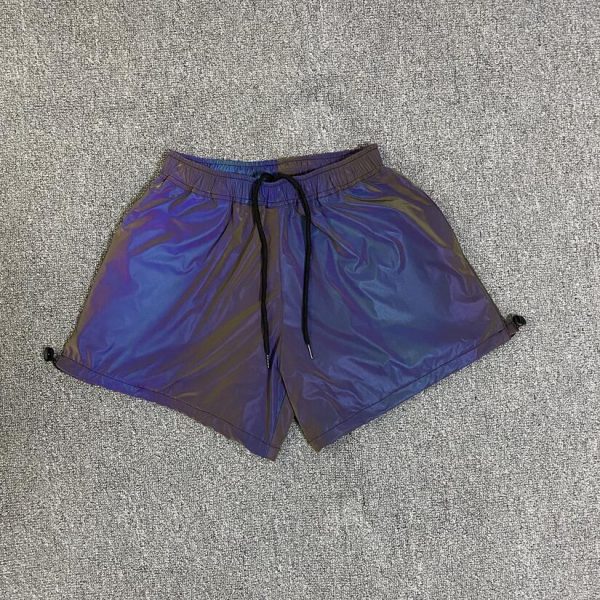 Rainbow Reflective Casual Shorts - Image 3