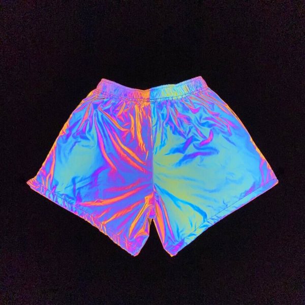 Rainbow Reflective Casual Shorts - Image 6