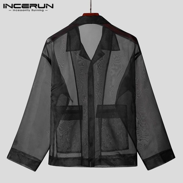 Shirt

Transparent Shirt with Pockets Buttons - Image 3