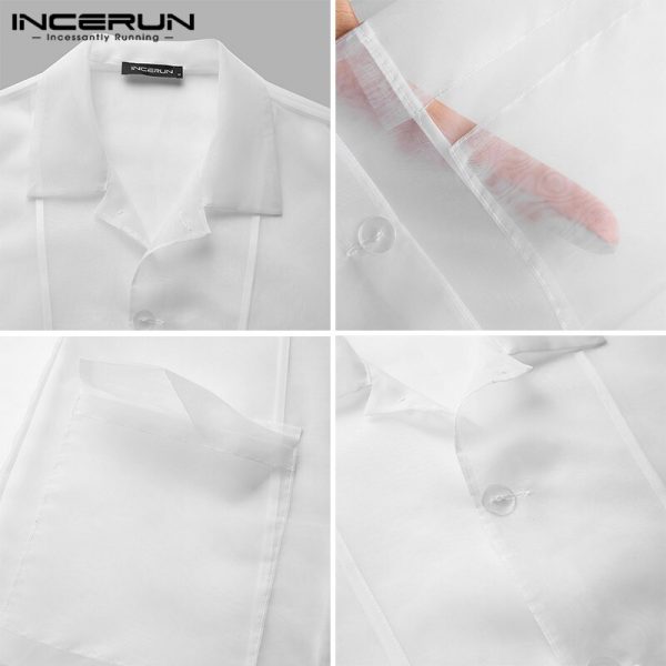 Shirt

Transparent Shirt with Pockets Buttons - Image 6